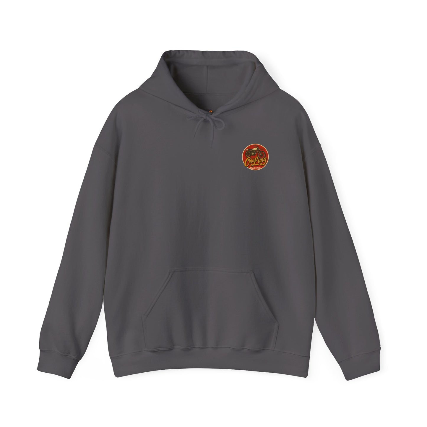 Real Bikes Smoke - One Lung Racing Hoodie