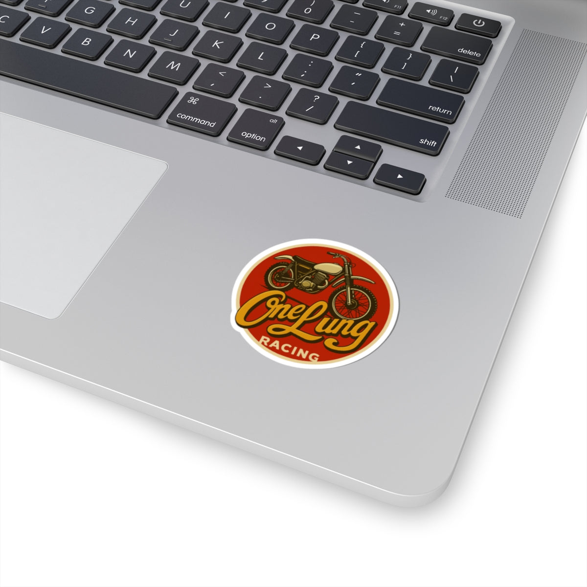 One Lung Racing Logo Sticker