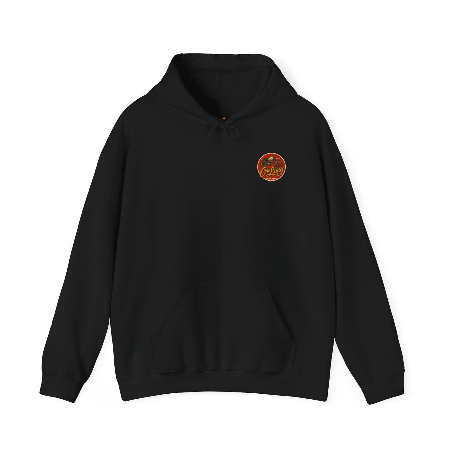 Real Bikes Smoke - One Lung Racing Hoodie