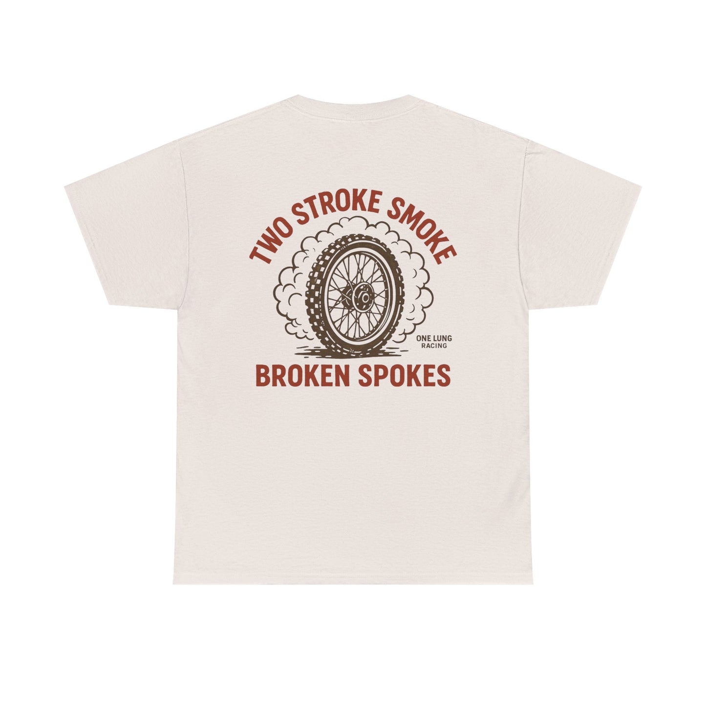 Two Stroke Smoke Tee Shirt – Broken Spokes Edition