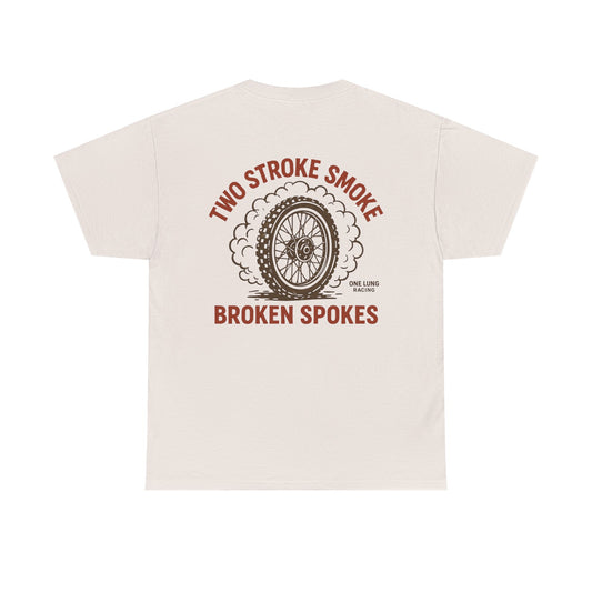 Two Stroke Smoke Tee Shirt – Broken Spokes Edition