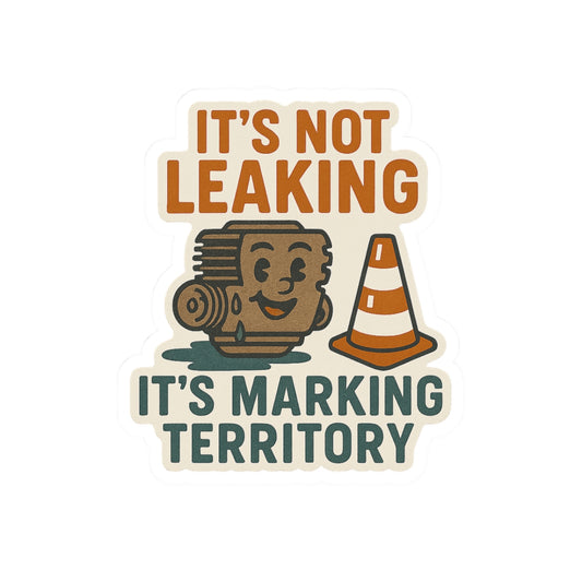 Marking Territory Sticker